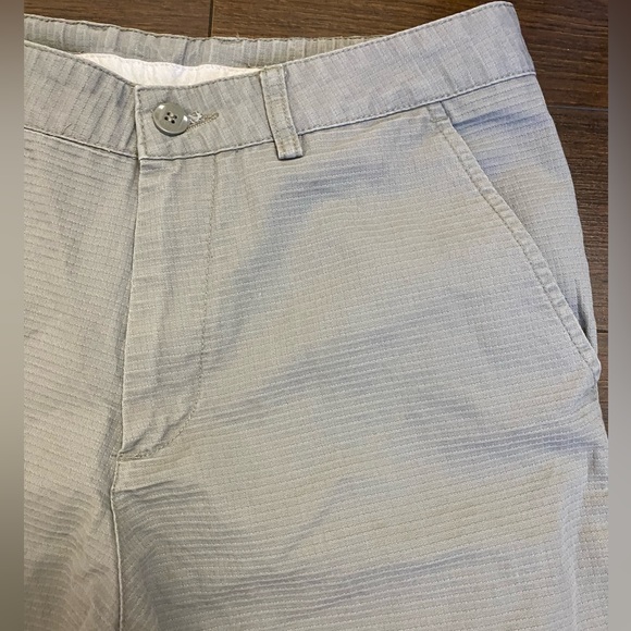 Zerrio Mens 30x32 Cream/Grey Woven Chino Pant - Picture 3 of 4